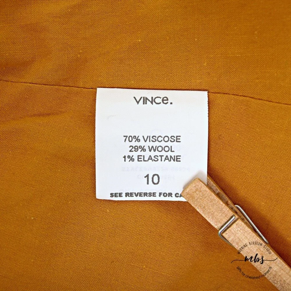 Vince Academia Houndstooth Wool Blend Blazer - Picture 8 of 10